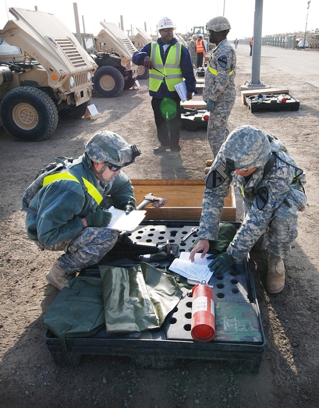 Military logistics operations